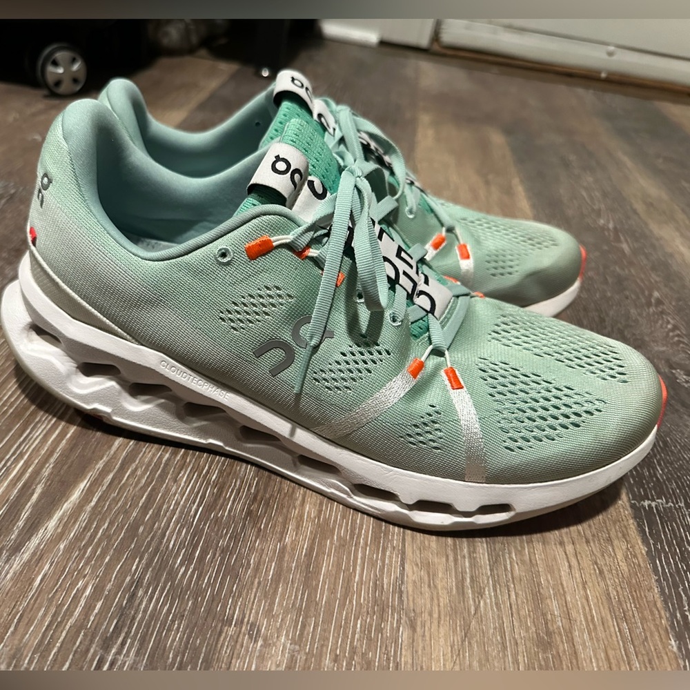 On Cloud Cloudsurfer Mint Green Running Shoes - image 3
